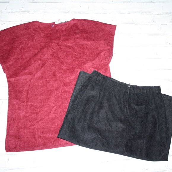 🖤 LORI OF CALIFORNIA BLOUSE + SKIRT SET 🖤 - Picture 2 of 6